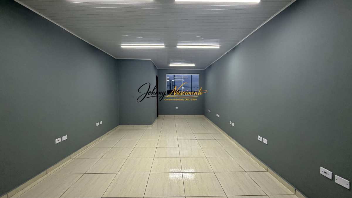 Sala comercial para alugar em São José dos Pinhais, Centro, 60m² - Johnny Nascimento Corretor de imóveis